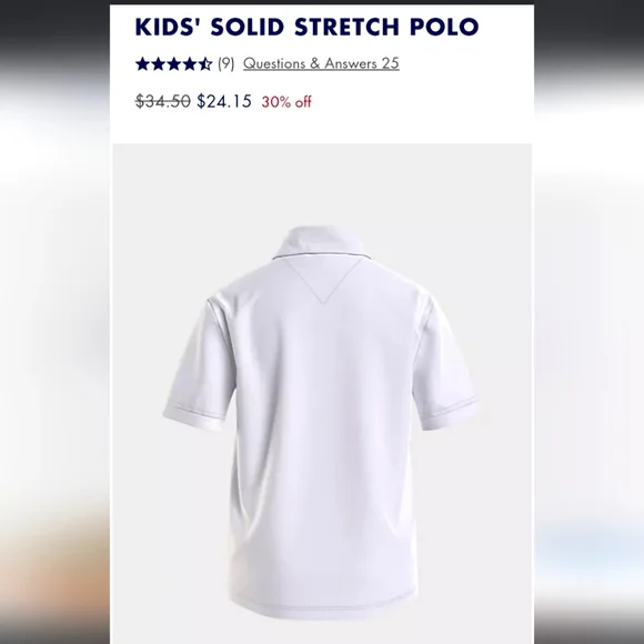 2 TOMMY HILFIGER Boys Polo Tshirts - Picture 9 of 16